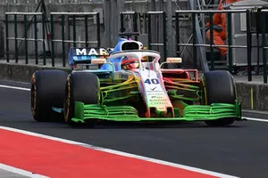 Robert Kubica, Williams FW41 con parafina