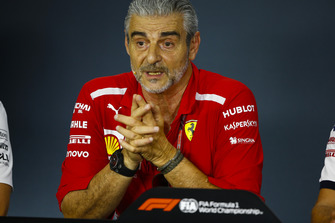 Maurizio Arrivabene, Team Principal, Ferrari, in the Team Principals' Press Conference