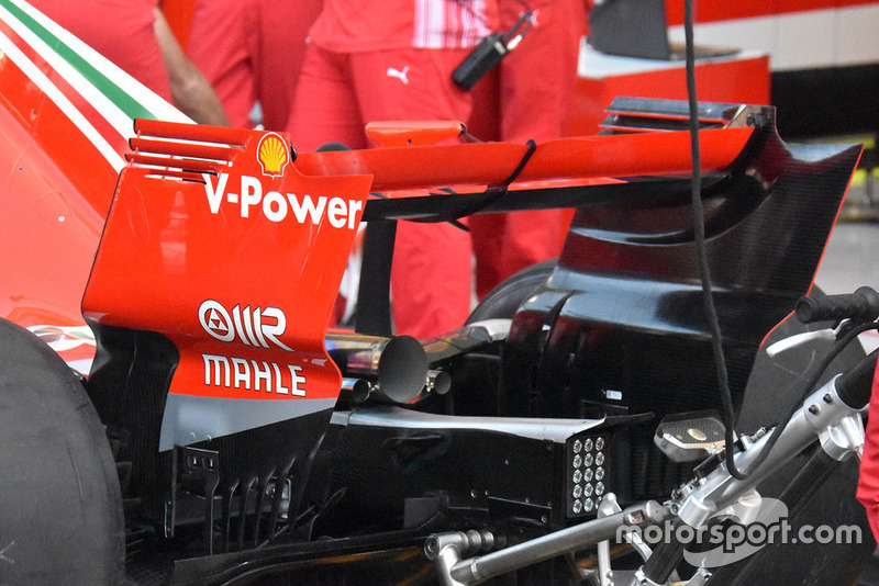 Ferrari SF71H arka kanadu