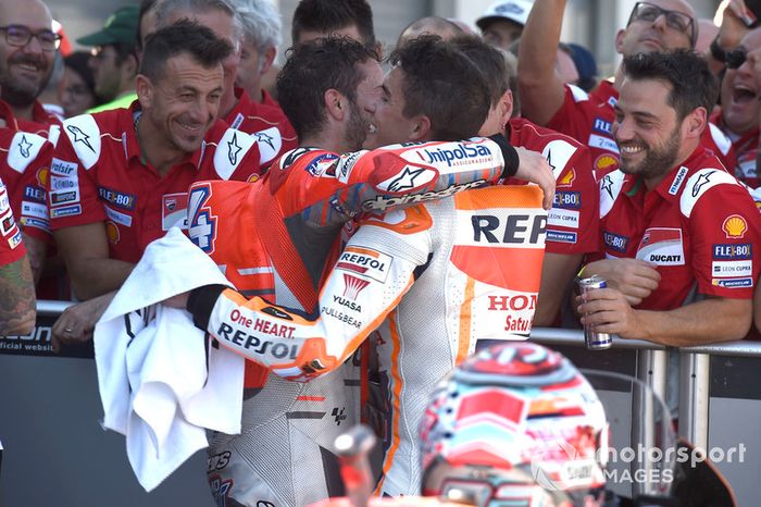 Andrea Dovizioso, Ducati Team, Marc Márquez, Repsol Honda Team