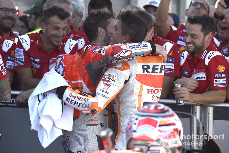 Андреа Довіціозо, Ducati Team, Марк Маркес, Repsol Honda Team