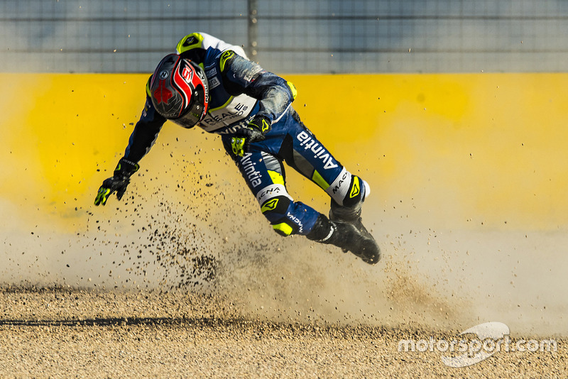 Jordi Torres, Avintia Racing caída