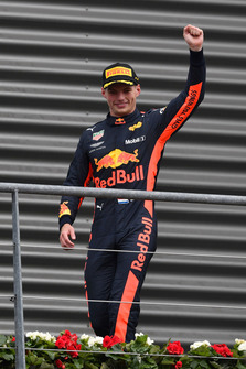 Podyum: 3. Max Verstappen, Red Bull Racing