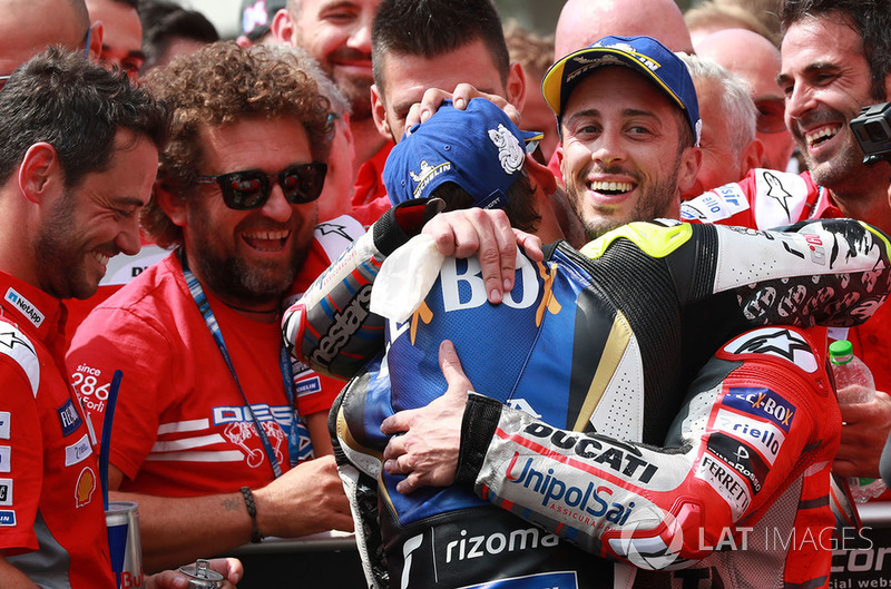 Andrea Dovizioso et Cal Crutchlow