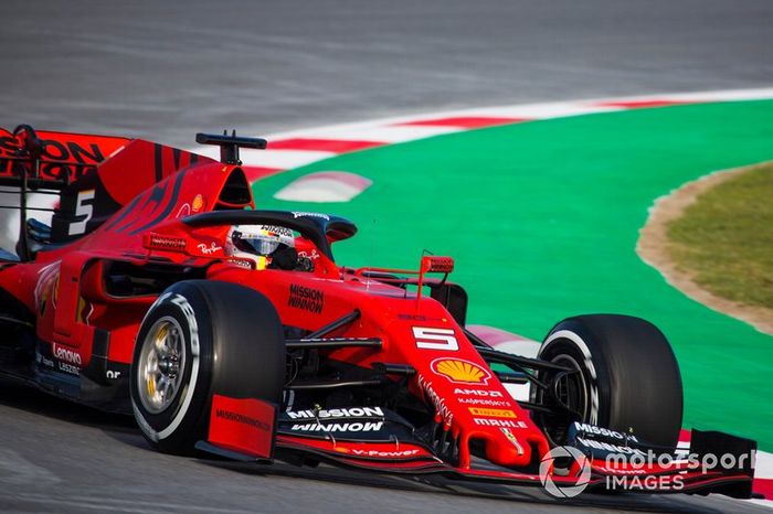 Sebastian Vettel, Ferrari SF90 