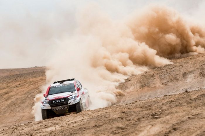 #301 Toyota Gazoo Racing Toyota Hilux: Nasser Al-Attiyah, Matthieu Baumel