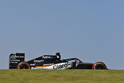 Ніко Хюлькенберг, Sahara Force India F1 VJM09, з встановленим захистом кокпіту Halo