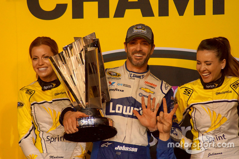 2016 champion: Jimmie Johnson, Hendrick Motorsports, Chevrolet