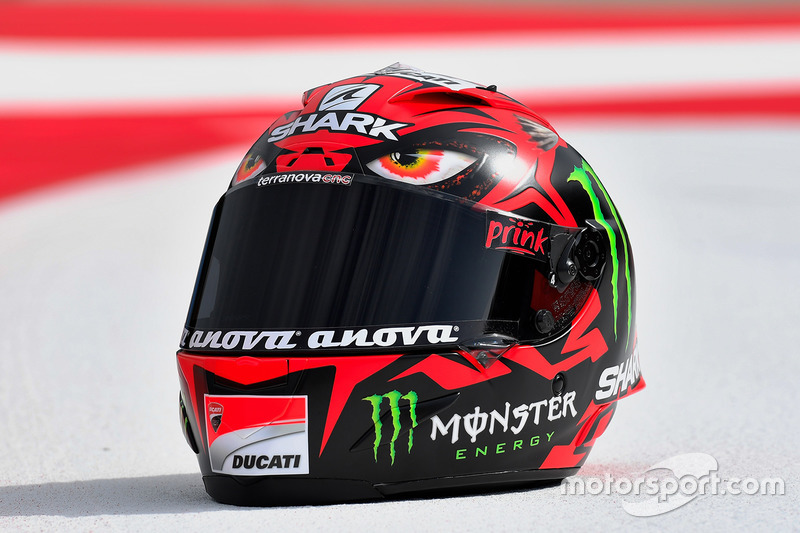 Jorge Lorenzo, Ducati Team, casco Diablo