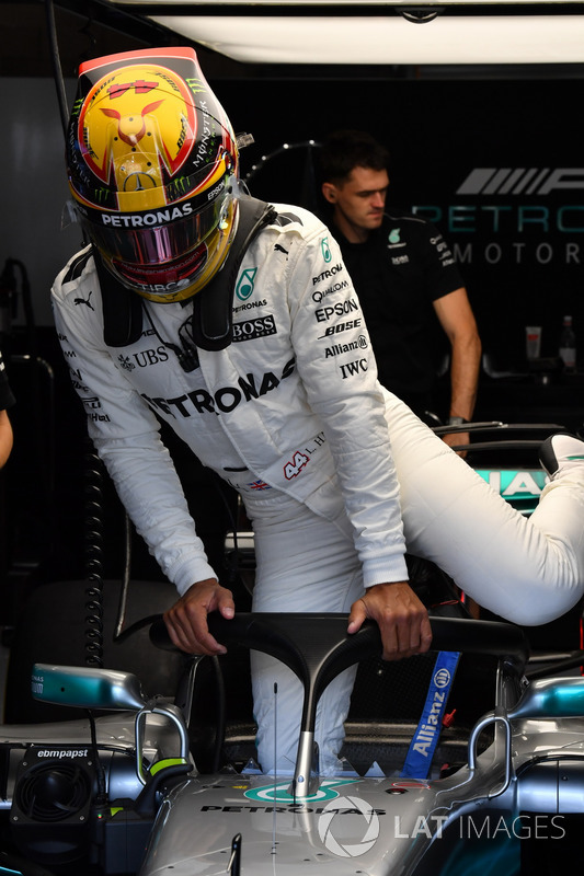 Льюіс Хемілтон, Mercedes-Benz F1 W08 з Halo