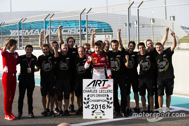 Le Champion Charles Leclerc, ART Grand Prix