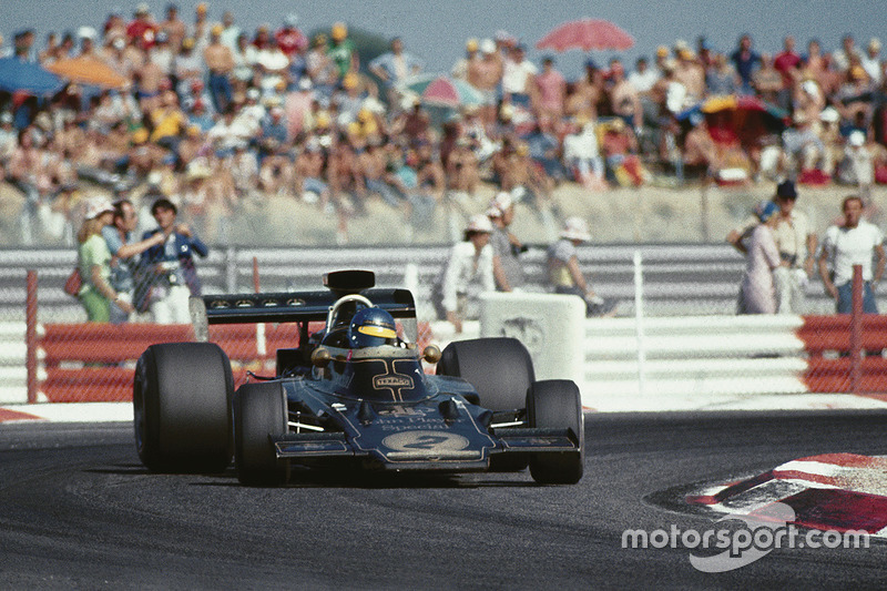 En el Gran Premio de Francia en 1973, el sueco Ronnie Peterson ganó su primera victoria en la F1.