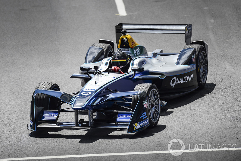 Patrick Carpentier on track