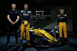 Serguei Sirotkin, Renault Sport F1 tercer piloto del equipo Renault Sport F1 Team, Jolyon Palmer y N