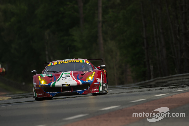 #51 AF Corse Ferrari 488 GTE: James Calado, Alessandro Pier Guidi, Lucas di Grassi