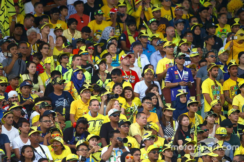 Fans of Valentino Rossi, Yamaha Factory Racing