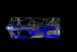 Le projet de châssis proposé par TEOS pour la formule E