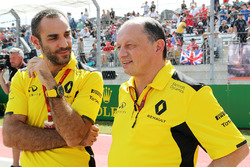 Cyril Abiteboul, Renault Sport F1 et Frederic Vasseur, Renault Sport F1