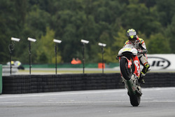 Il vincitore della gara Cal Crutchlow, Team LCR Honda