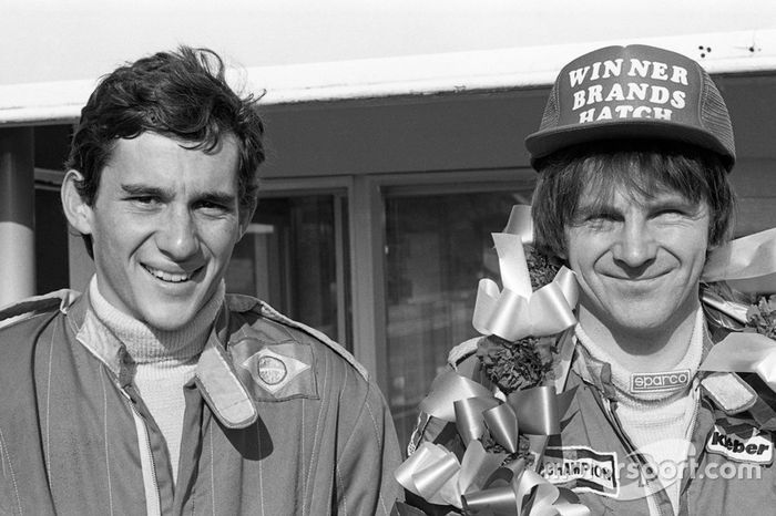 Ayrton Senna y Rick Morris