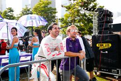 Neel Jani,, Dragon Racing, Sam Bird, DS Virgin Racing, observan la eRace