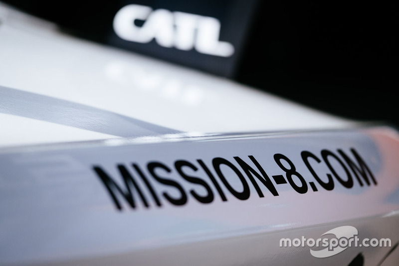 BMW Team MTEK BMW M8 GTE  Mission-8 logo detail