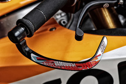 Dettaglio della moto di Marc Marquez, Repsol Honda Team