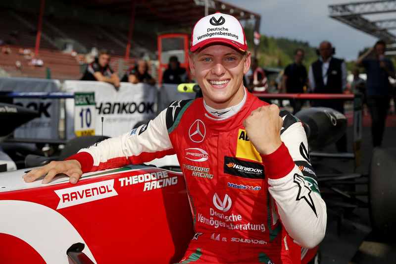 Le vainqueur Mick Schumacher, PREMA Theodore Racing Dallara F317 - Mercedes-Benz