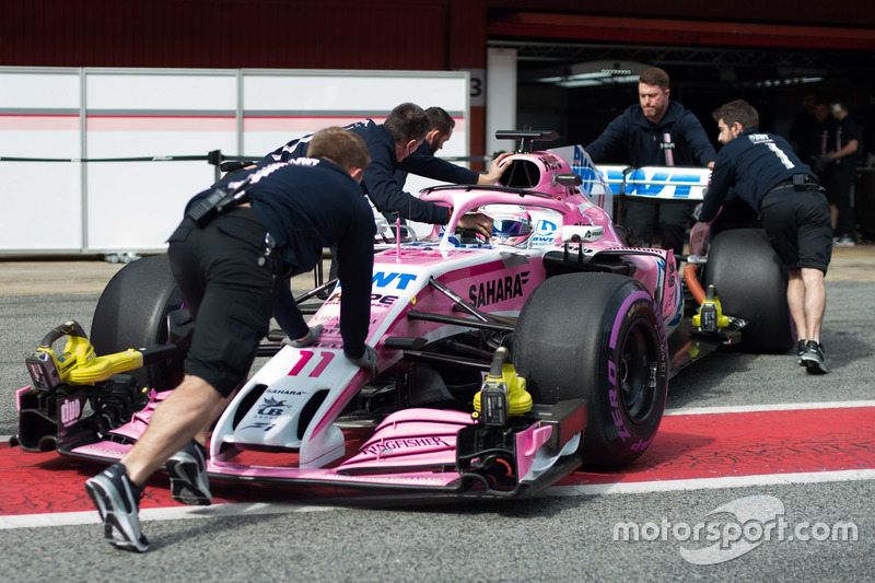 Sergio Pérez, Sahara Force India VJM11