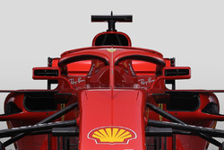 Ferrari SF71H halo detay