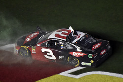 Austin Dillon, Richard Childress Racing Chevrolet Camaro celebrates his win
