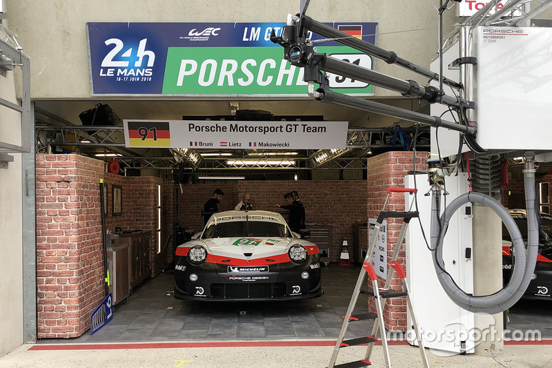 #91 Porsche GT Team Porsche 911 RSR: Richard Lietz, Gianmaria Bruni, Frédéric Makowiecki