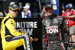 Matt Kenseth, Joe Gibbs Racing Toyota, Martin Truex Jr., Furniture Row Racing Toyota