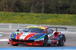 Джанмария Бруни и Джеймс Каладо, #51 AF Corse Ferrari 488 GTE