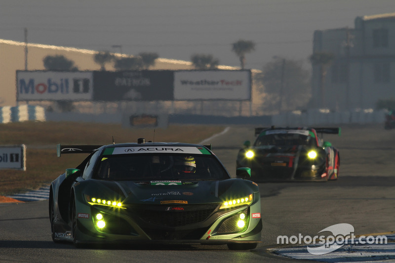 #36 CJ Wilson Racing Acura NSX GT3, GTD: Marc Miller, Till Bechtolsheimer, Kuno Wittmer