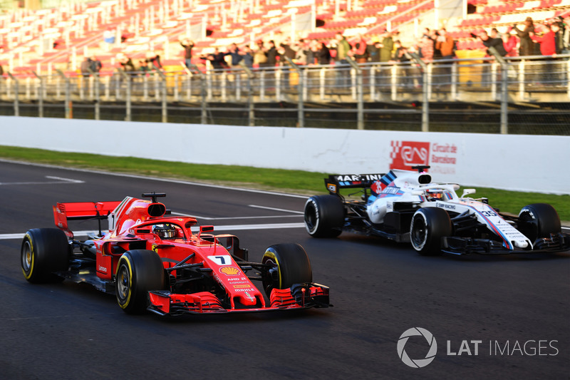 Kimi Raikkonen, Ferrari SF71H practice starts