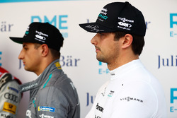 Mitch Evans, Jaguar Racing, Nelson Piquet Jr., Jaguar Racing, in the media pen