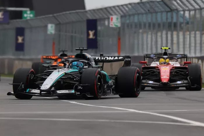 Lewis Hamilton, Ferrari, George Russell, Mercedes