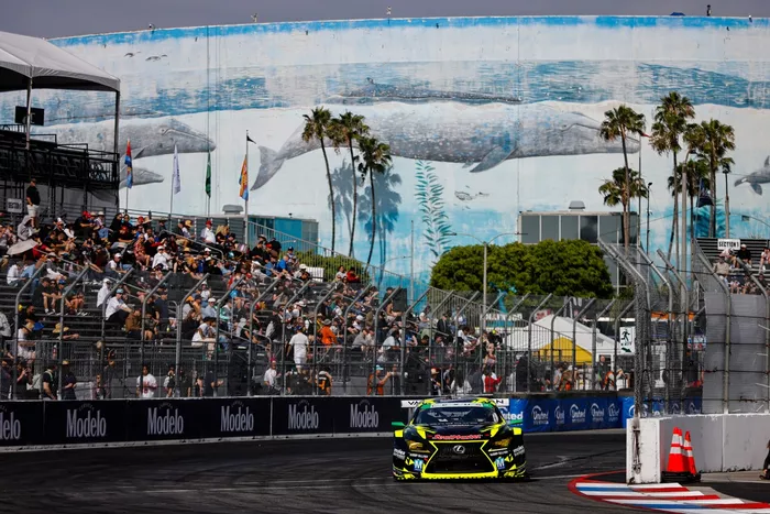 #12 Vasser Sullivan Racing Lexus RC F GT3: Aaron Telitz, Benjamin Pedersen, Orey Fidani