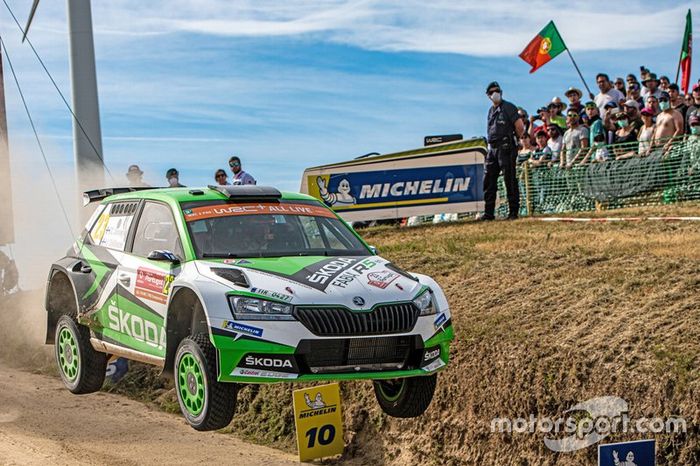 Kalle Rovanperä, Jonne Halttunen, Skoda Motorsport Skoda Fabia R5
