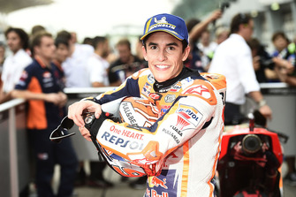 Le poleman Marc Marquez, Repsol Honda Team