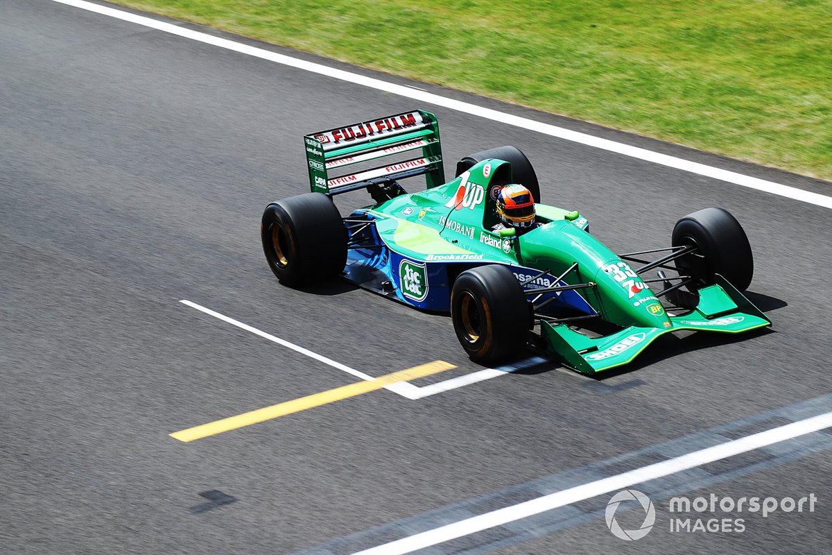 Chandhok had the chance to drive the Jordan 191 at Silverstone last year and gives it an honourable mention