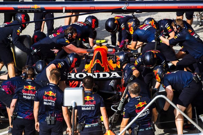 Ensayo de Pitstop de Red Bull Racing