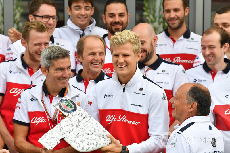 Perayaan ulang tahun ke-28 Marcus Ericsson, Sauber