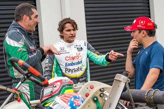 Pietro Fittipaldi, Max Papis e Enzo Fittipaldi