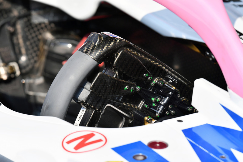Volant de la Racing Point Force India VJM11