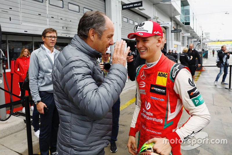 Mick Schumacher,  Mercedes-AMG C63 DTM, Gerhard Berger, ITR Chairman