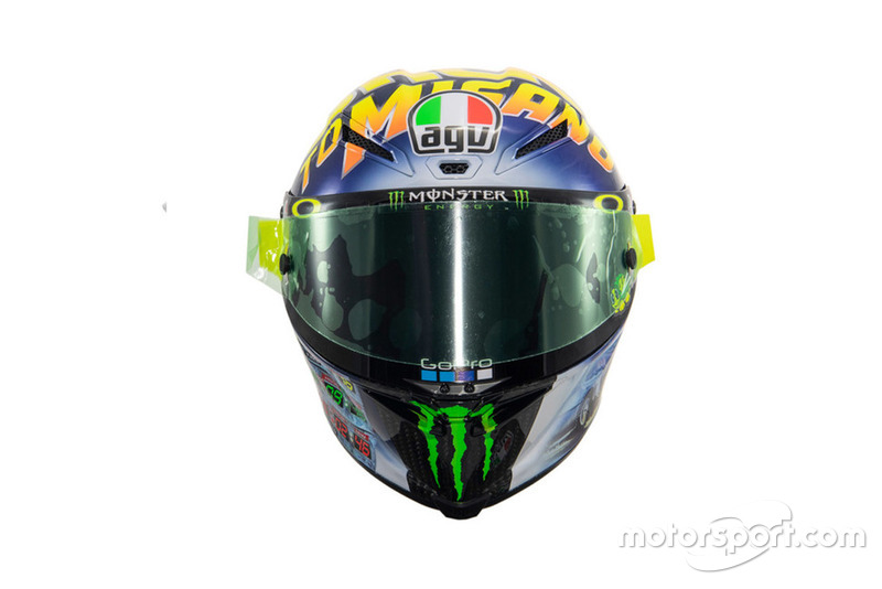 Helmet of Valentino Rossi, Yamaha Factory Racing