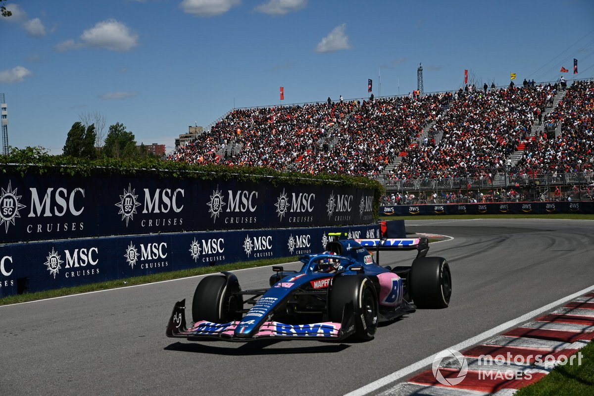 Esteban Ocon, Alpine A522