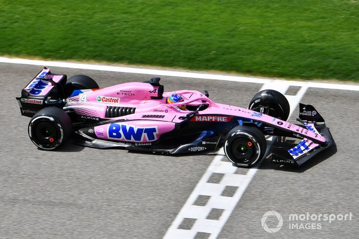 4º Fernando Alonso, Alpine A522